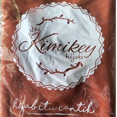 Jilbab Instan pad Amelia By Kimikey-MERAH BATA