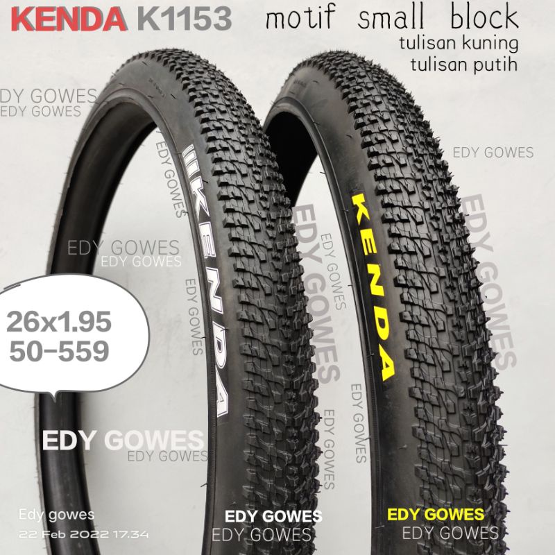 SP60D ban luar kenda 26 x 1.95 motif small block ban luar kenda motif halus 26x1.75 ban luar MTB 26