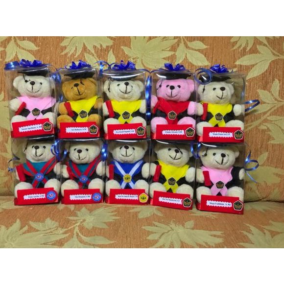 

↲ Boneka Wisuda Mini 15 cm BOX MIKA Murah Terlaris 2021 Request Nama Wisudawan Logo Sekolah Kado Lul