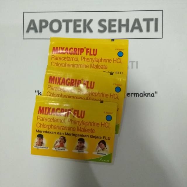 PROMO MIXAGRIP FLU 3 STRIP @12 TABLET