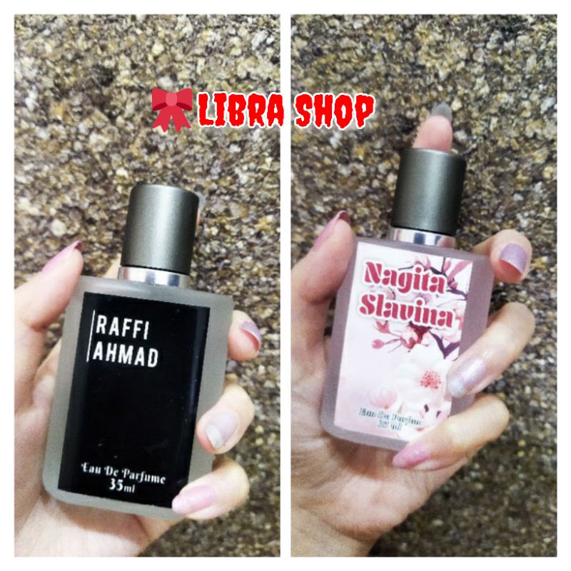 Parfum wangi Raffi & Nagita 35 ml & macam varian