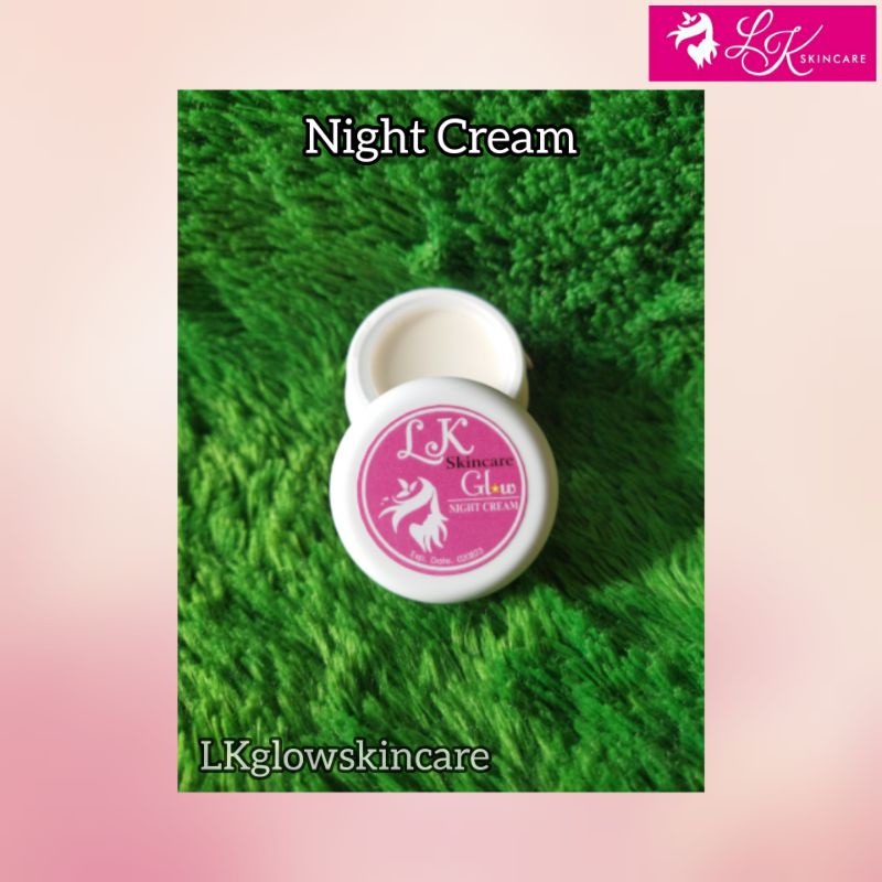 Night Cream LK / Cream Malam LK Glow Skincare / Cream Glowing | Original