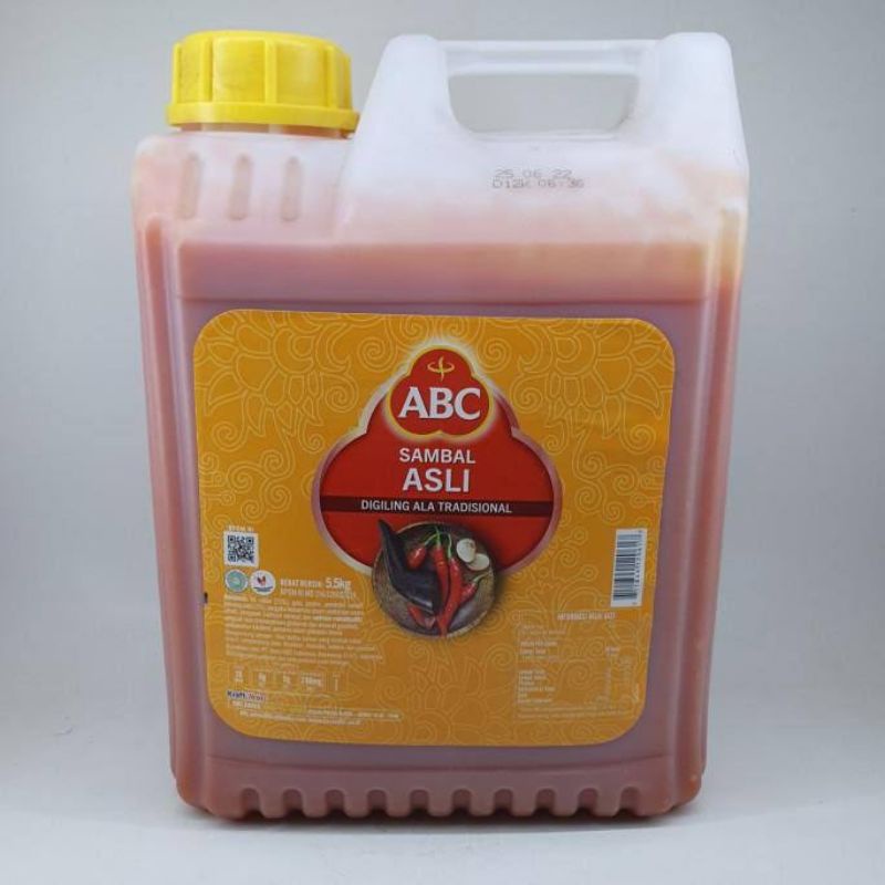 

ABC Sambal Jerigen 5,5kg | Saus Sambal