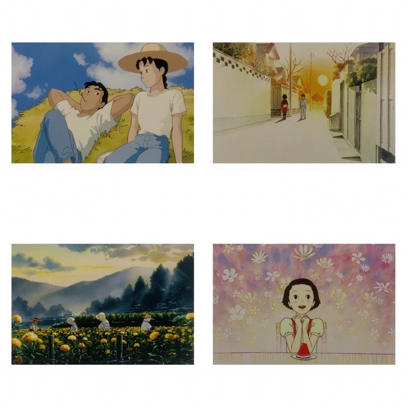 

Only Yesterday Ghibli Post Card Kartu Pos Official