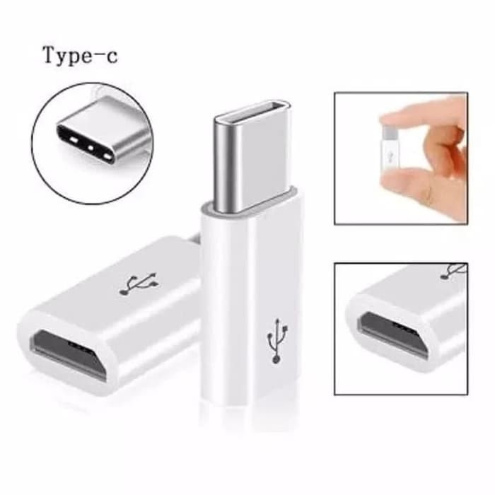 CONVERTER SAMBUNGAN TYPE C CV31 / KONVERTER MICRO KE TYPE C / MICRO USB TO TYPE C - MURAH BANGET
