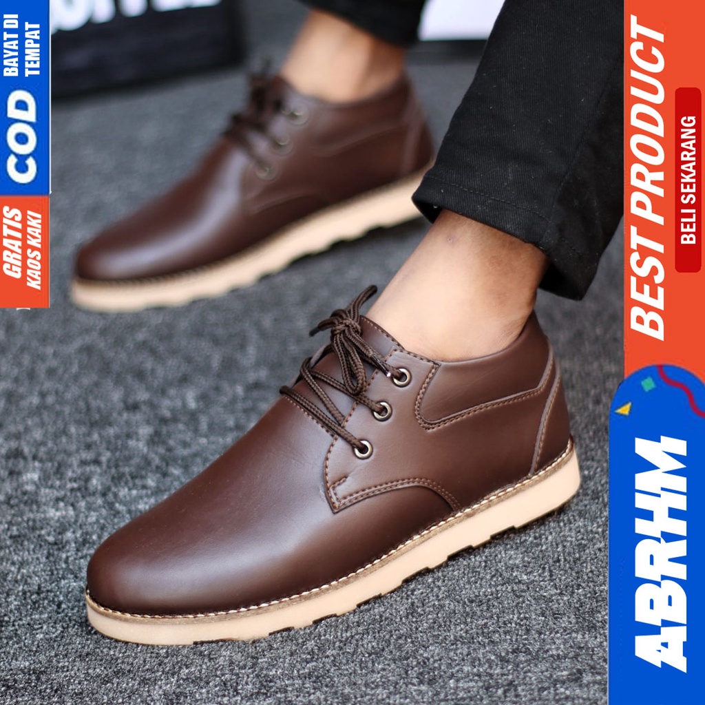 Abrhm Cole - Sepatu Formal Pria Pantofel