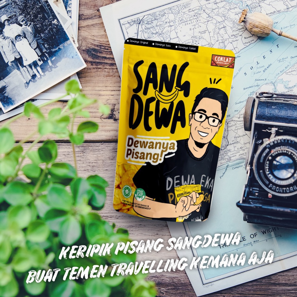 

SANG DEWA rasa SUSU — Keripik Pisang Official Sang Dewa, Dewanya Pisang Kekinian 5 RASA