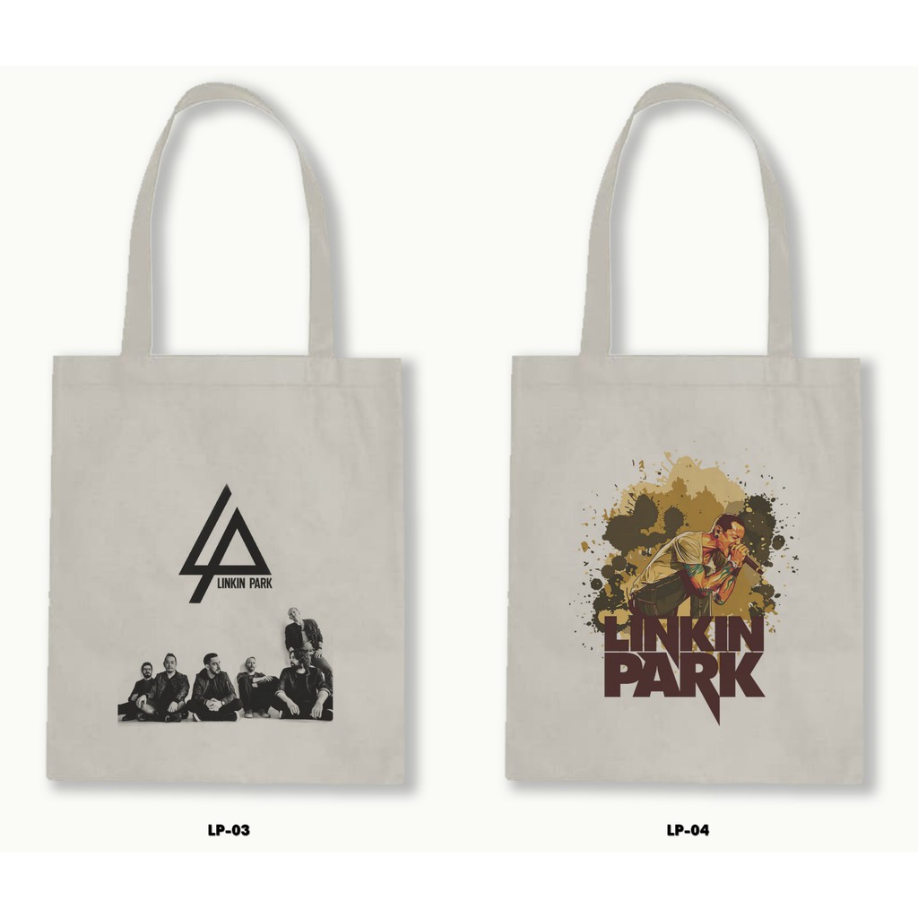 TOTE BAG BLACU - LINKIN PARK