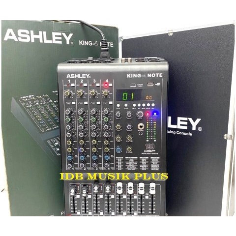 MIXER 4 CHANNEL ASHLEY KING4 NOTE KING 4 NOTE ORIGINAL ASHLEY