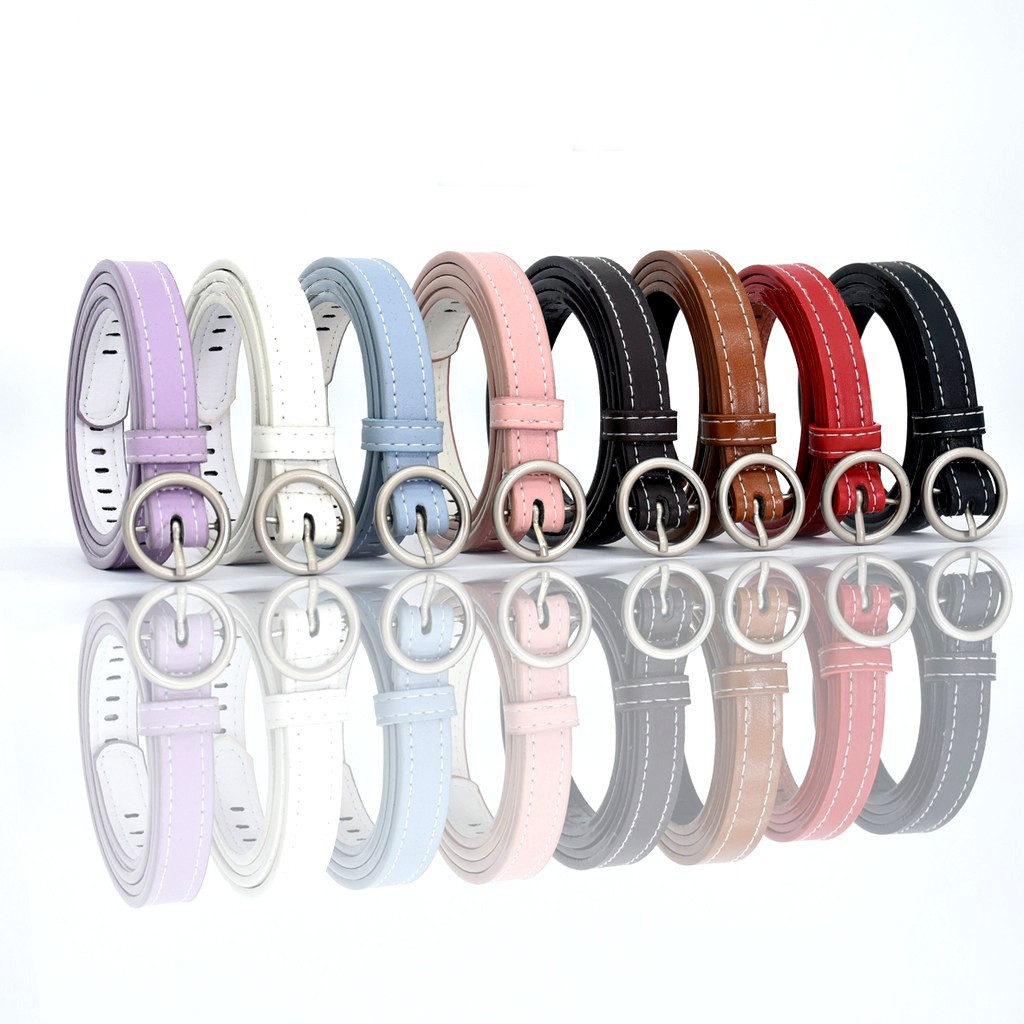 IKAT PINGGANG WANITA KULIT RING BELT WANITA KOREA WOMEN BELT - 724