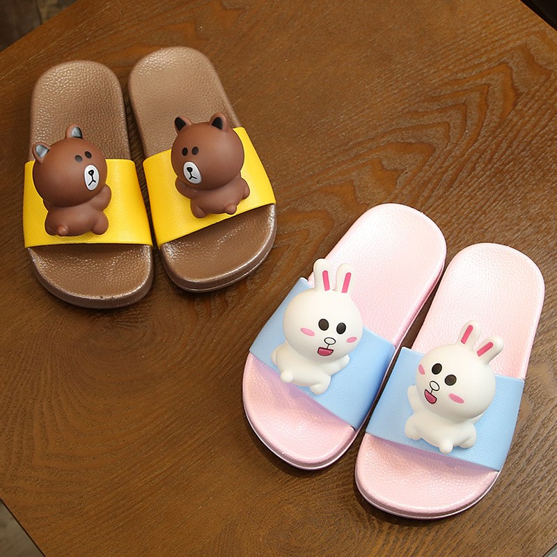 ho SANDAL  LINE Sandal  selop  karet lucu  anak Sandal  anak 