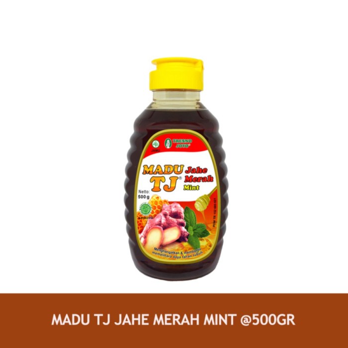 

Madu TJ Jahe Merah 500gr (BERKUALITAS)
