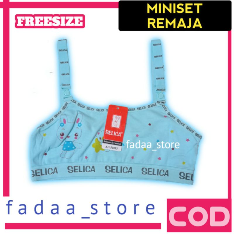 MINISET REMAJA SPORT SELICA / GROSIR / FREESIZE / TERMURAH
