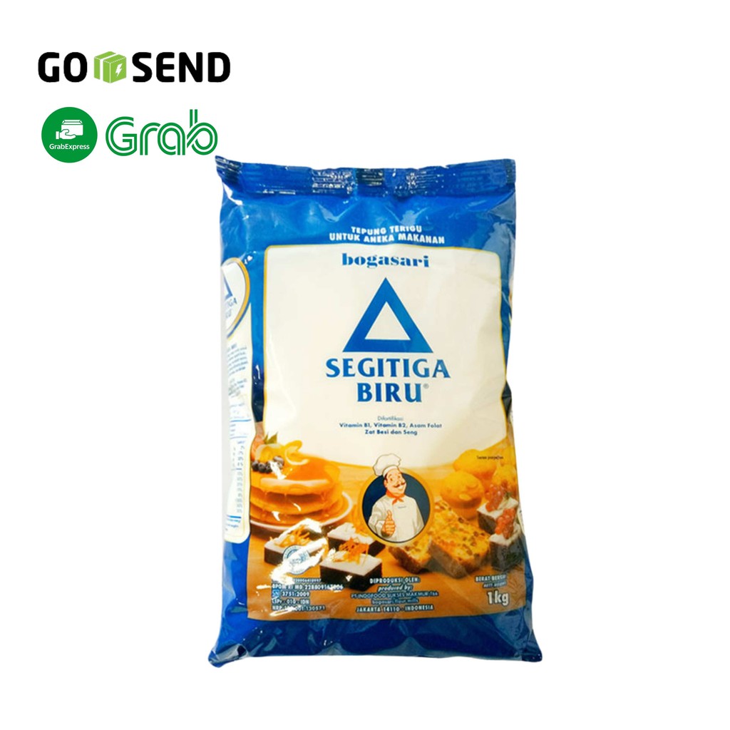 

Tepung Terigu SEGITIGA BIRU - Protein Sedang 1 kg