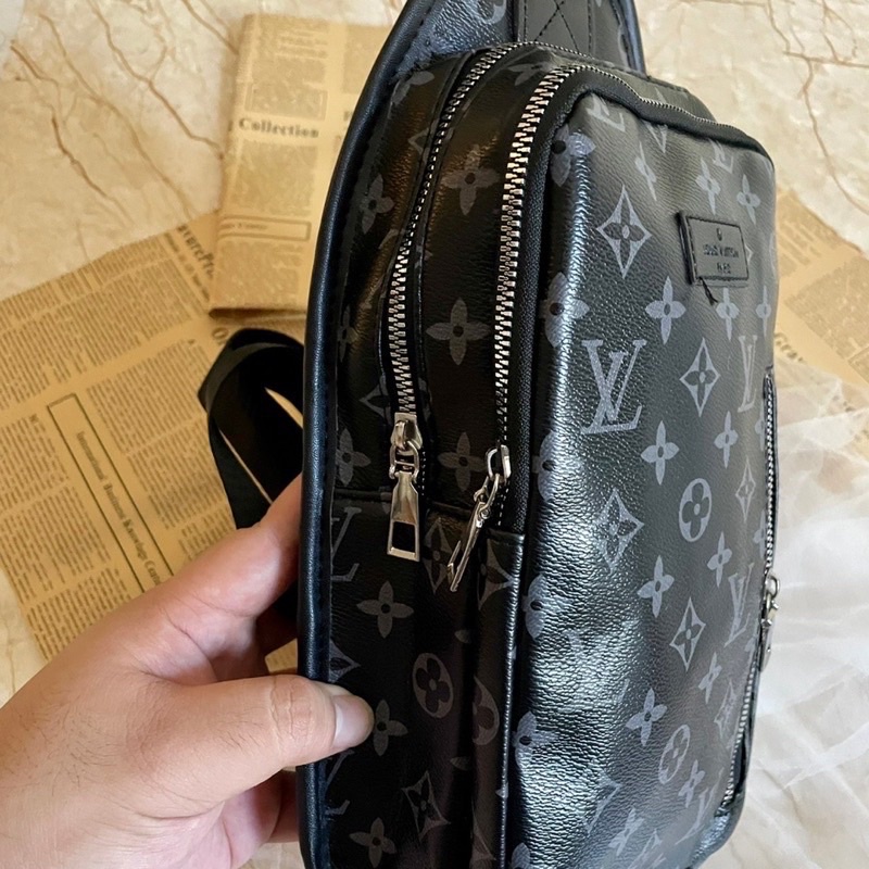 ((TERMURAH)) CROSSBODY BAG FASHION PRIA / SLINGBAG PRIA PREMIUM