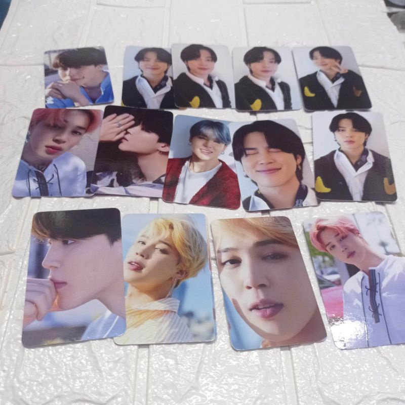 BTS Dicon Jimin PC Photocard Unofficial set (14 pc)
