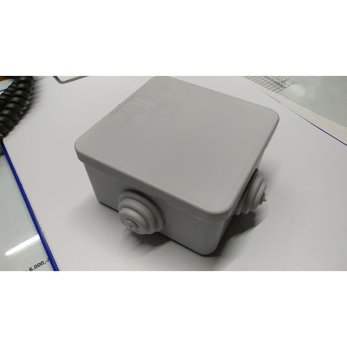 Duradus MG 80x80x40 ABU / Junction Box / Jansion Box / Duradus Kotak / Jansion Box / Box MG ABU