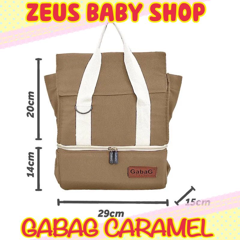 Gabag - Cooler Bag - Thermal Bag Executive Caramel - Cooler Bag - Diapers Bag