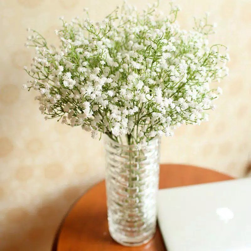 AF36 Bunga Baby Breath Artificial Flower Buket Dekorasi Wedding