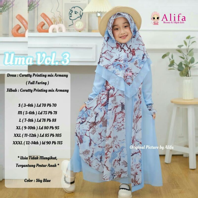 UMA ,AISYAH  Kids Ori by Alifa