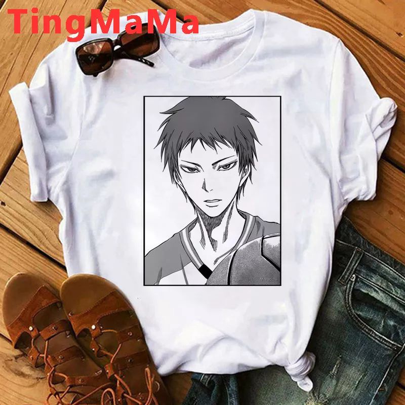 TSHIRT AKASHI SEIJURO KUROKO NO BASKET-KAOS ANIME
