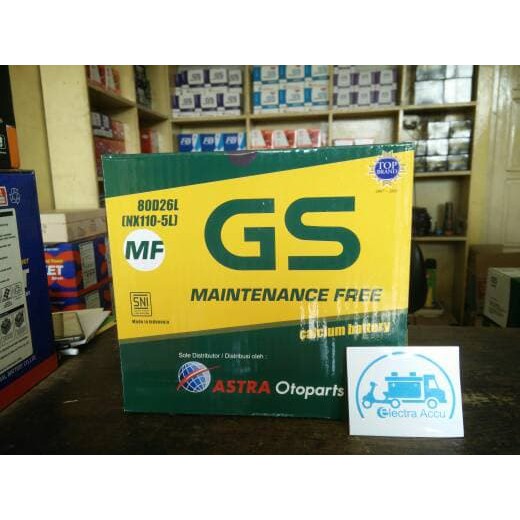 "Aki Mobil Hyundai New Santa Fe GS astra MF NX110-5L Aki Kering"