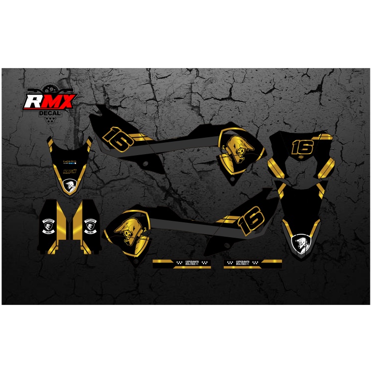 DECAL KLX BF FULLBODY (013) DEKAL STIKER KLX 150 BF/G/SE/NEW 2016 2017 2018 2019 2020 2021 2022 HITA