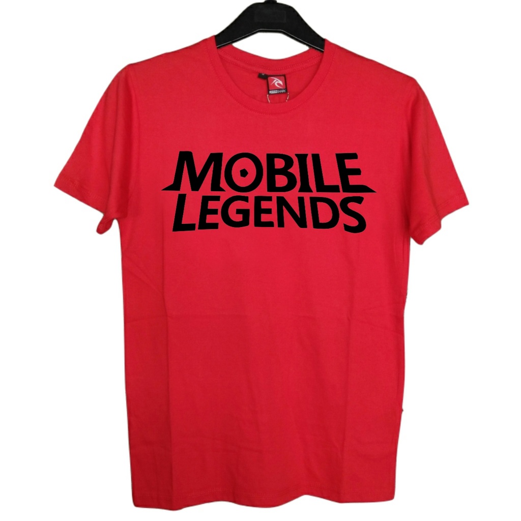 Baju Kaos Dewasa MOBILE LEGEND - Baju Pria Wanita Kaos Gaming Hobi Game Keren Bludru Premium REEDSHA