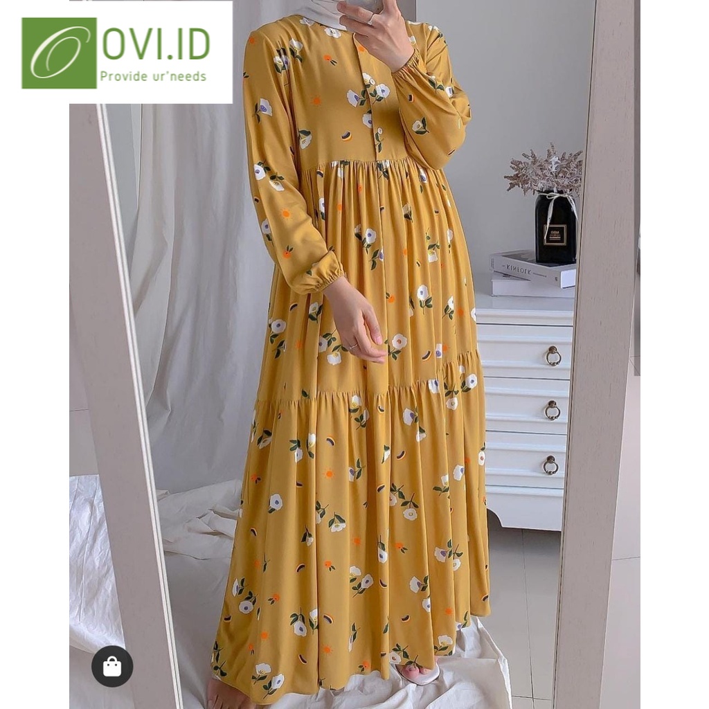 [BISA COD] ZEISS GAMIS PREMIUM RAYON ORI100% DRESS BAJU WANITA MUSLIMAH SYARI MODERN MAXY KEREN SIMP