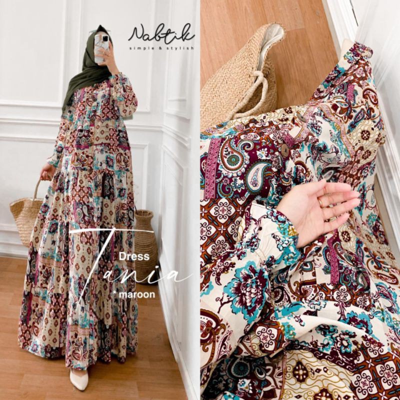 TANIA DRESS BY NABTIK