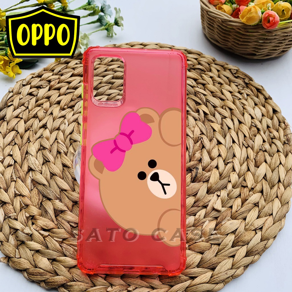 Case Silikon Jelly Karakter For Oppo A1K C2 A71 F11 A53 A15 A5S A12 A7 F9 A3S A37