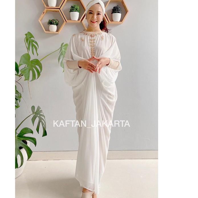 ● New 2021 |KAFTAN ISYANA WITH TURBAN ELEGANT by Kaftan Jakarta,Kaftan wanita kaftan lebaran ➭