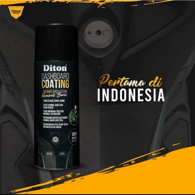 

CAT SEMPROT DITON COATING PREMIUM DASHBOARD DASBOR MOTOR MOBIL KUSAM KEMBALI BARU ORI BLACK HITAM