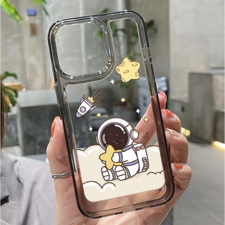 Soft Case Silikon TPU Transparan Shockproof Cover IPhone 14 12 13 6 6S 7 8 Plus X XS XR 11 Pro Max
