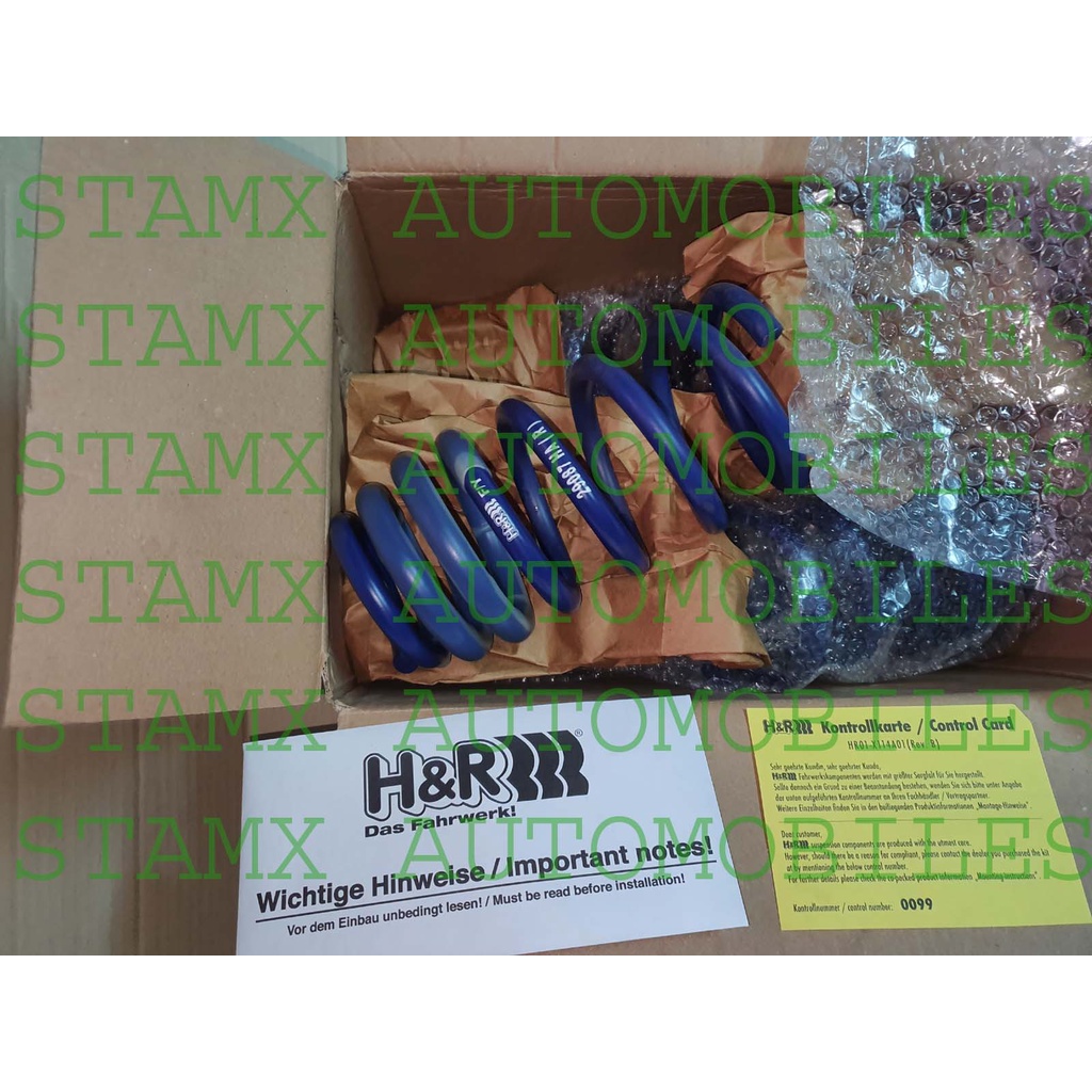 Lowering Spring / Per Ceper ORIGINAL ASLI merk HNR / H&R Germany Honda CRV Gen 4 2013-2016