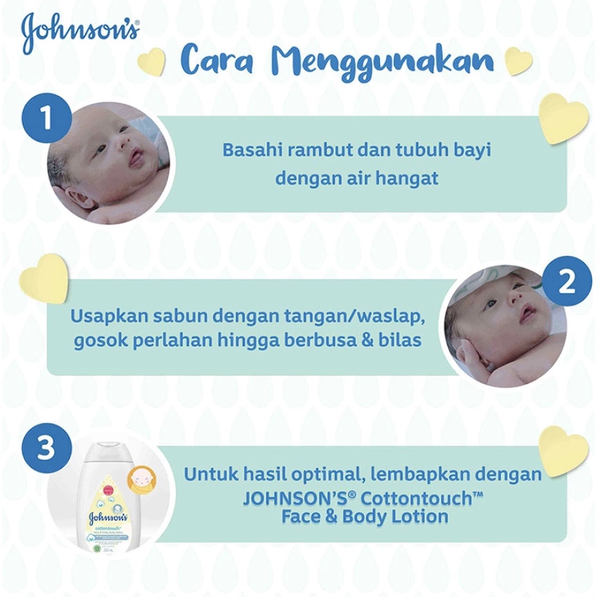 Johnson's 500ml Top To Toe Hair &amp; Body Baby Bath Wash Jonson Sabun Dan Shampo Untuk Bayi Tidak Pedih Dimata Jhonson's Johnsons and Johnson's 500 ml