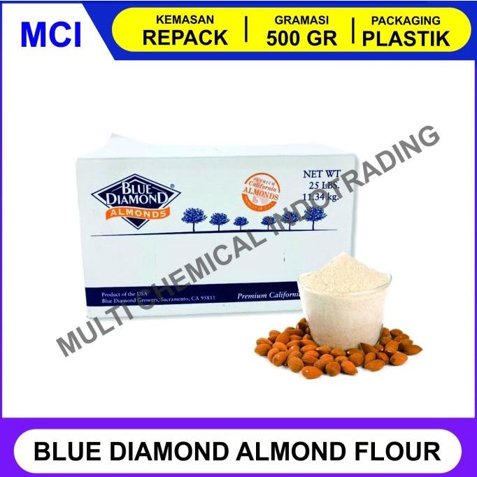 

BLUE DIAMOND ALMOND POWDER 500 GR / BUBUK ALMOND / TEPUNG ALMOND