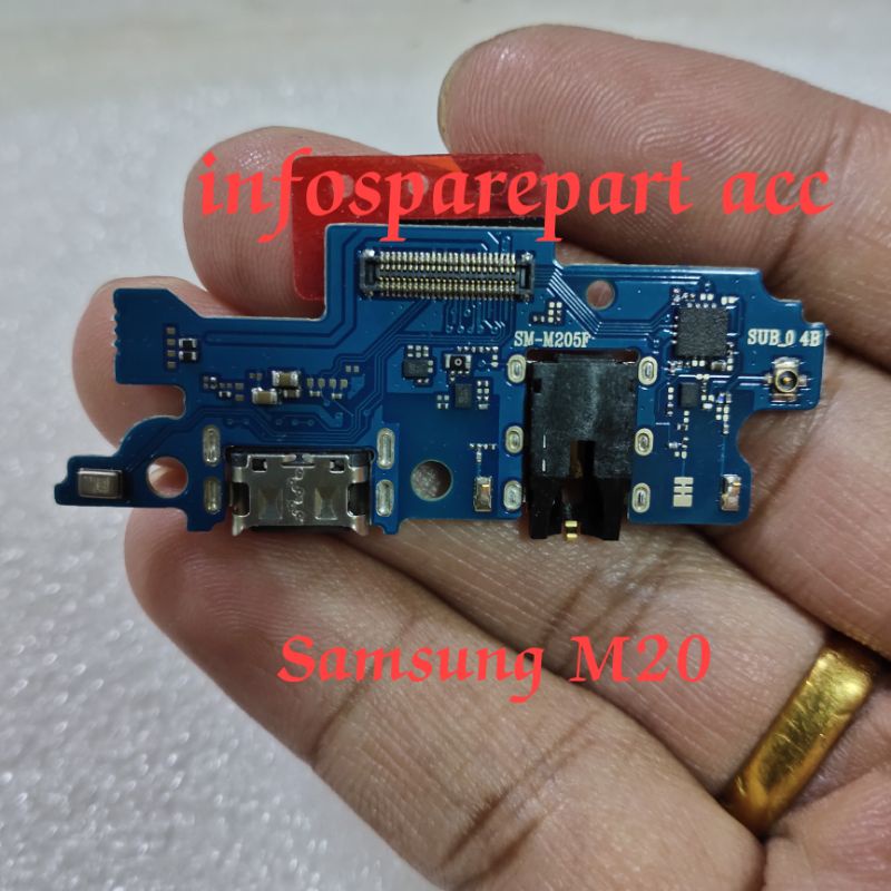 pcb connector charger samsung M20