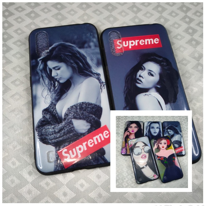 CASE KARAKTER KOREAN SEXY CARTOON GIRL SAMSUNG A750 / A7 2018