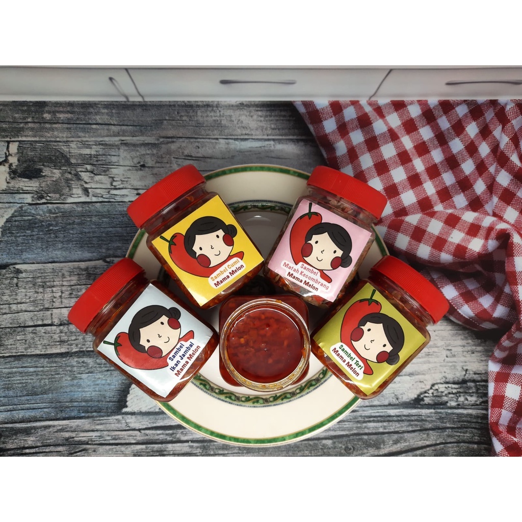 

Sambel Cumi / Teri / Jambal / Matah Kecombrang Mama Melon