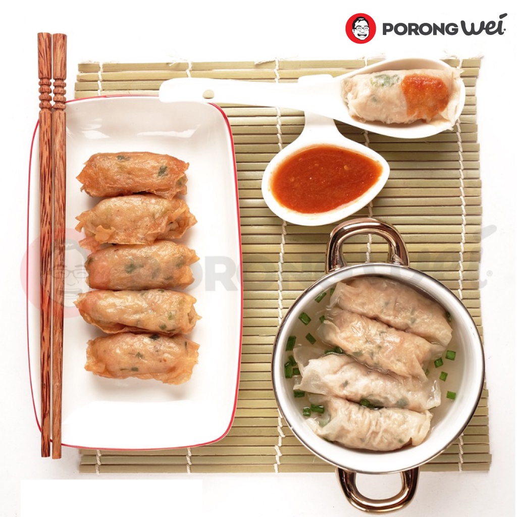 

Yenbie Porong Wei (10 pcs) (Pork) / Pangsit Yen Wan