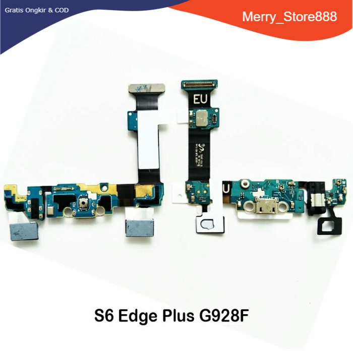 Fleksibel Flexibel Flexible PCB KONEKTOR CHARGER CON CAS CON TC - SAMSUNG S6 EDGE PLUS G928F