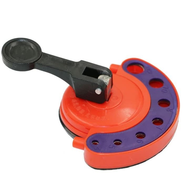 Locator Jig Guide Panduan Mata Bor Kayu Besi Diamond Kaca 4-12mm -MB85