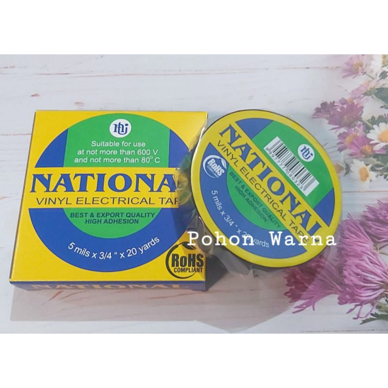 ISOLASI National listrik National pvc electrical murah ISOLASI National listrik National pvc electrical murah