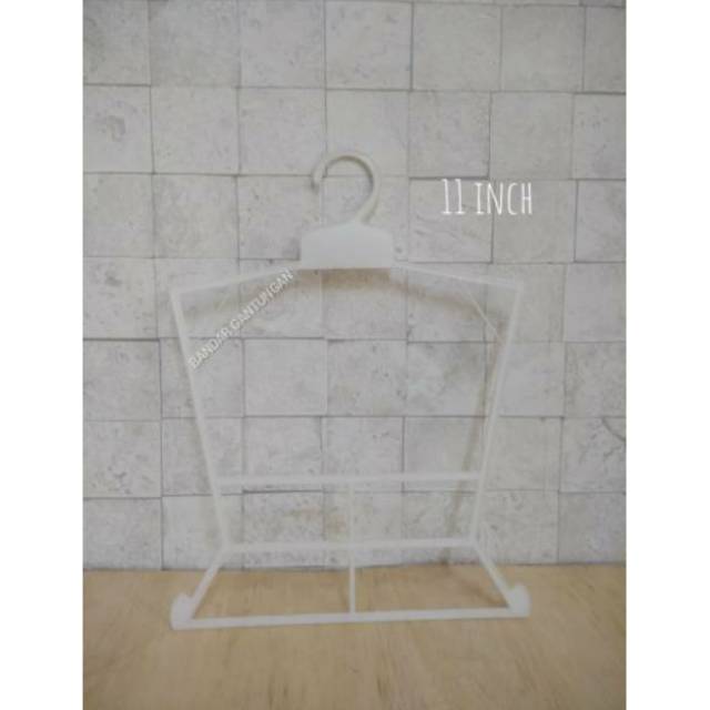 Hanger Layang Setelan Anak Ukuran S / 11 Inch / Gantungan Hanger Atasan Dan Bawahan(BH)