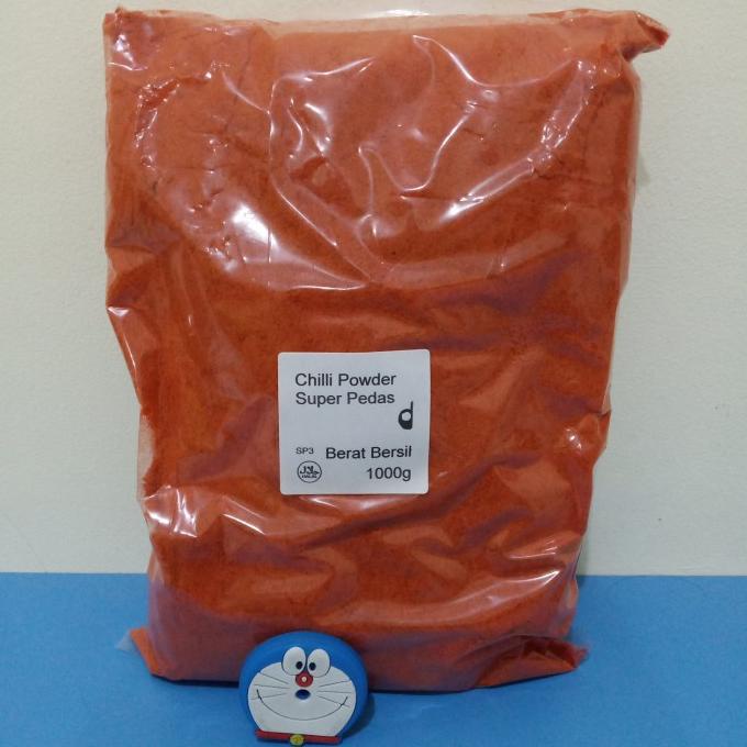 

[[COD]] Cabe Bubuk 1 kg Super Pedas / Chilli Powder 1000 gram Super Spicy MURAH Kode 401