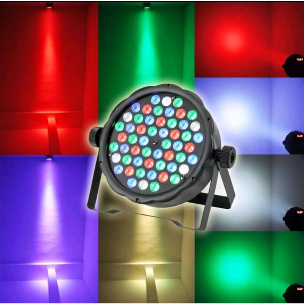 Lampu Sorot Disco LED Par 18/36 Mata - RGB / Lampu Panggung LED