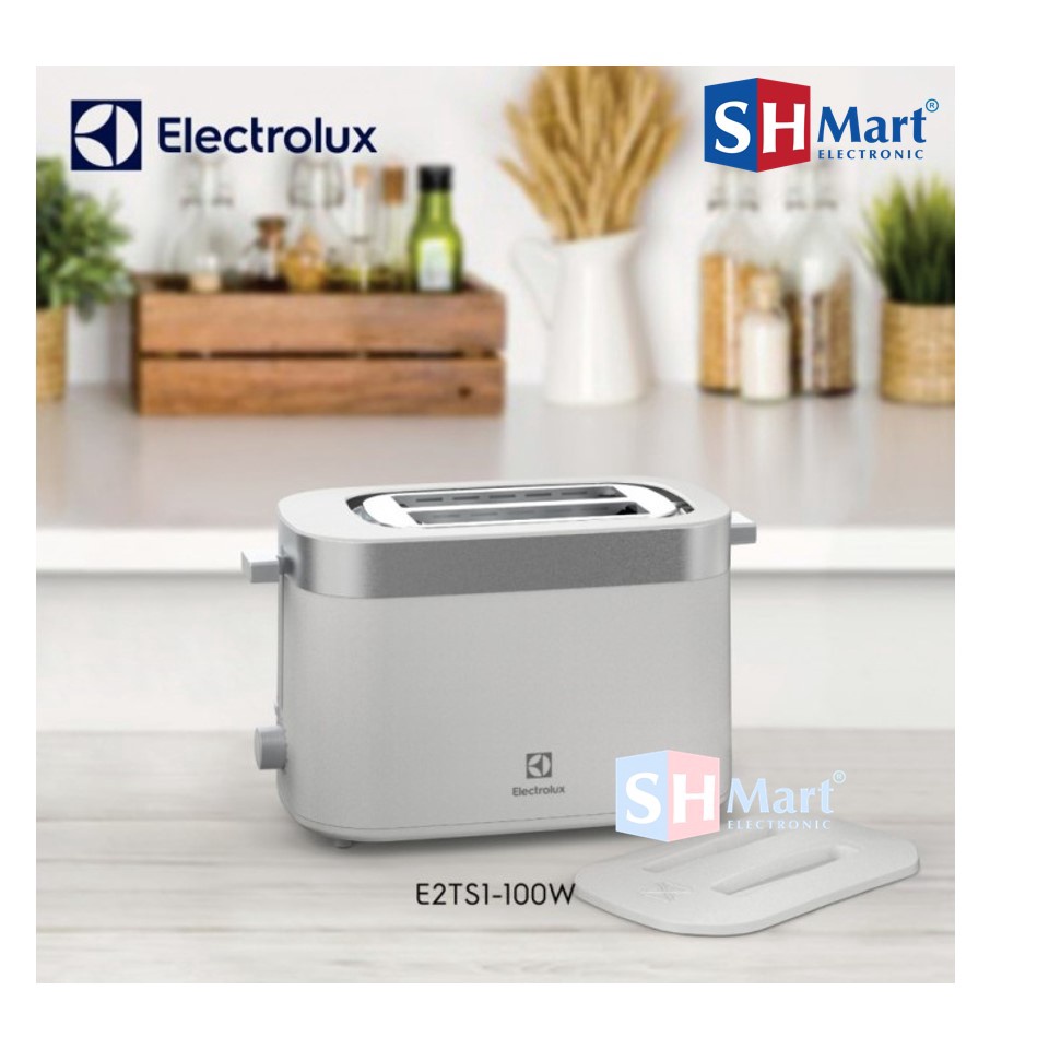 PEMANGGANG ROTI ELECROLUX E2TS1 100W / E2TS1100W / E2TS1 100 W TOASTER ELECTROLUX GARANSI RESMI