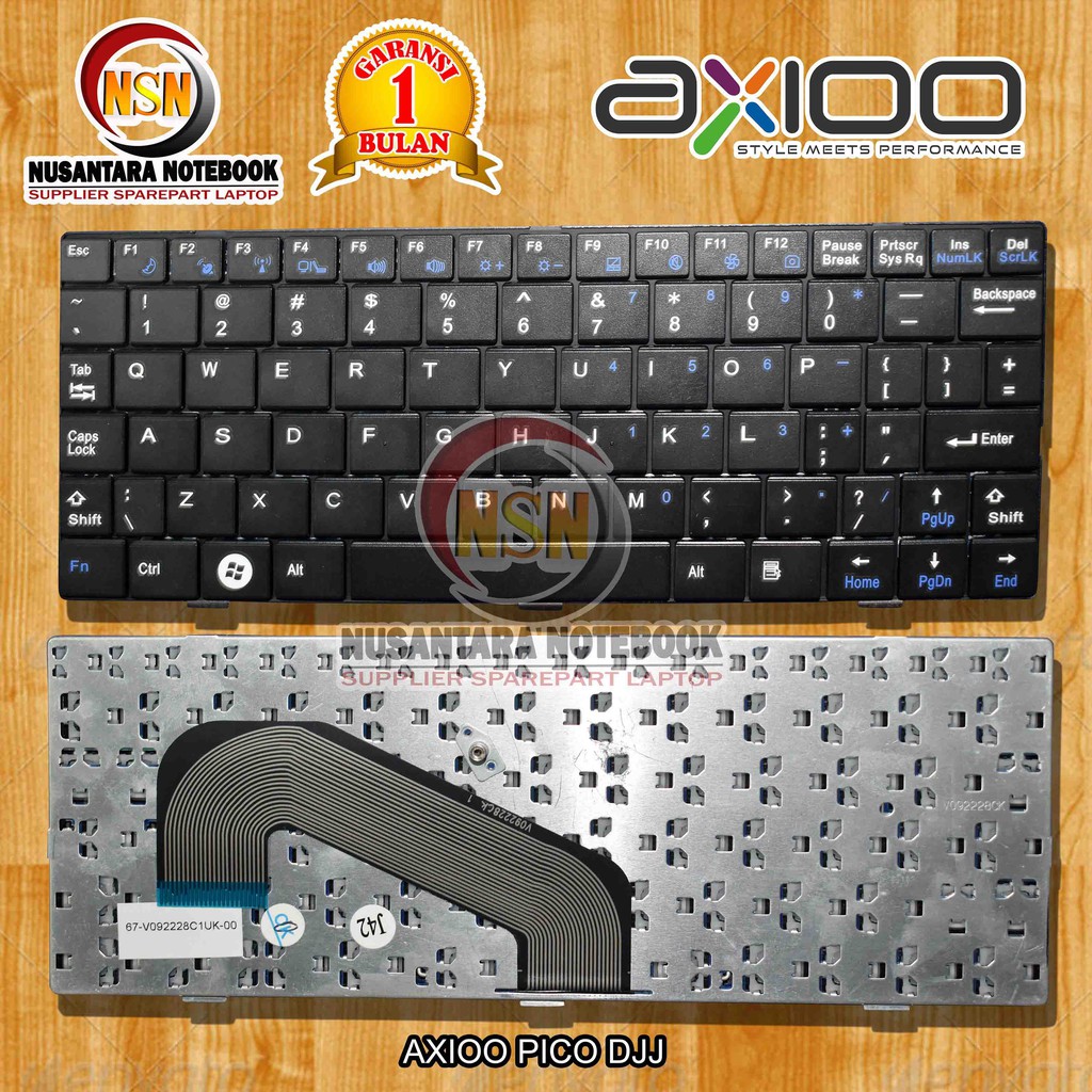 Keyboard Original Laptop Axioo Pico DJJ Black