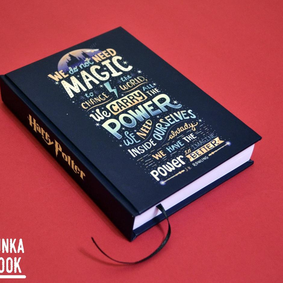 

Grosir J99RP Pocket Book harry Potter JK Rowling Quote Hardcover Buku Tulis Catatan Note Agenda Plan